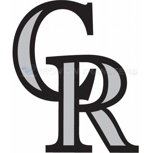 Colorado Rockies Iron-on Stickers (Heat Transfers)NO.1563